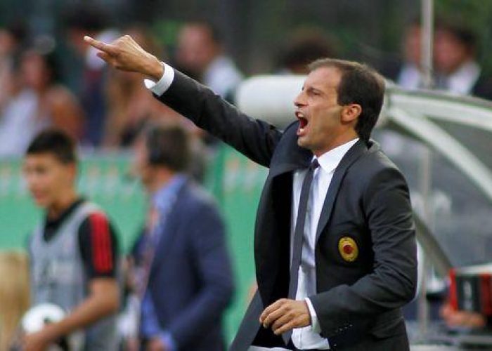 Calcio/ Allegri: Per il Milan è l'anno zero