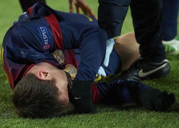 Calcio/ Barcellona: sollievo Messi, solo una contusione