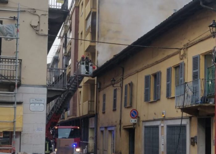 Incendio Canelli via Alfieri