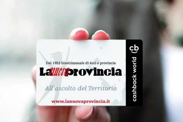 Cashback Card de La Nuova Provincia