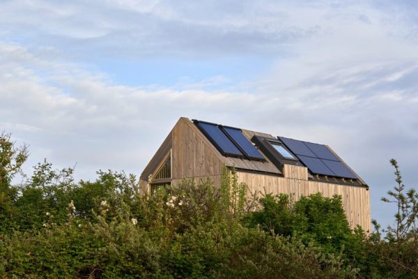 Environmentally,Friendly,Eco,House,With,Solar,Cells,And,Photovoltaic ,Sustainable