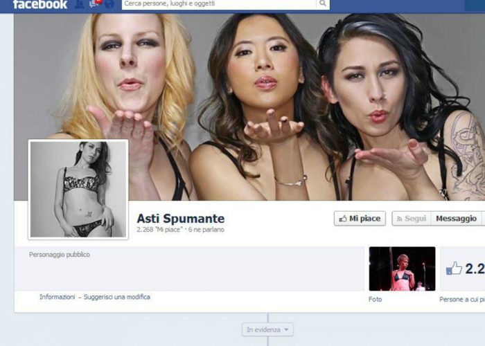 Cerchi Asti Spumante su facebooke trovi le ragazze del burlesque
