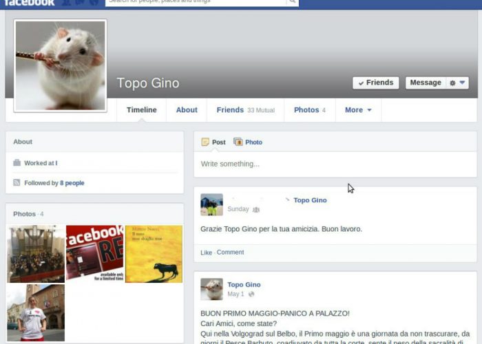 Chi è "Topo Gino" che bacchettai politici nicesi su facebook?