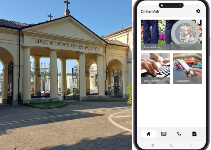 cimitero applicazione