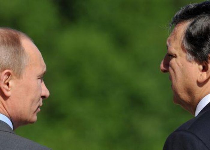 Cipro/ Barroso a Mosca, colloqui con Putin e Medvedev