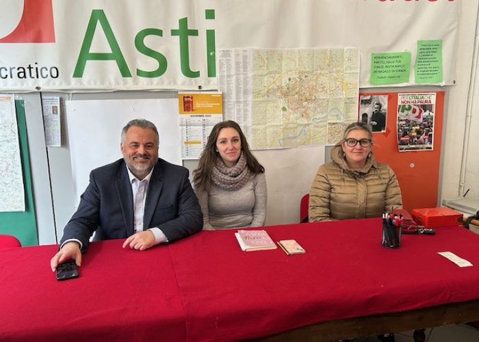 conferenza stampa pd di asti