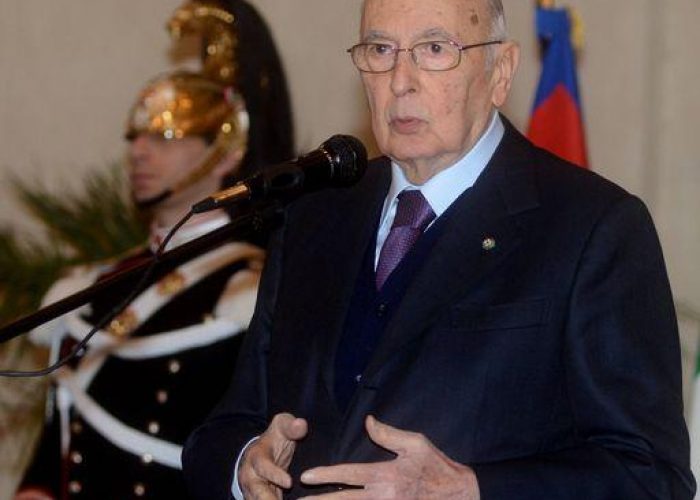 Crisi/ Napolitano: Disoccupazione allarma, rilanciare crescita
