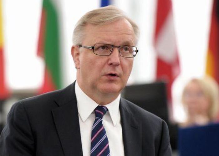 Crisi/ Rehn: consolidamento unica via, ma serve crescita