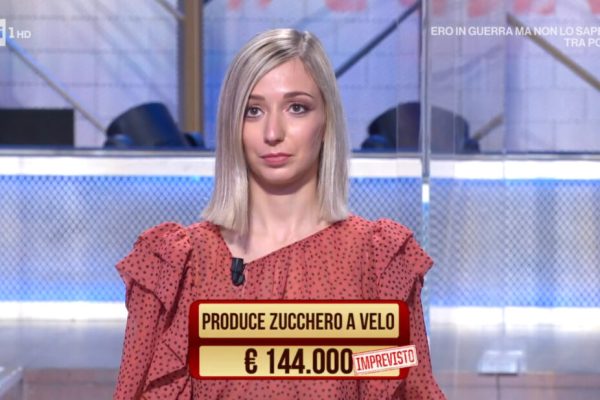 Cristina Pero su Rai 1