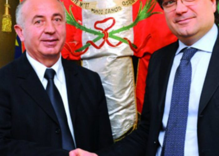 Delegazione albanese dal sindaco