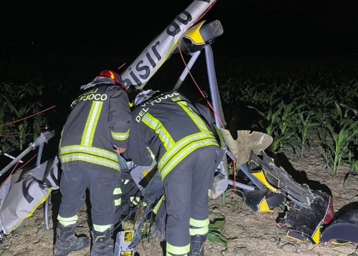incidente deltaplano boglietto di costigliole vigili del fuoco