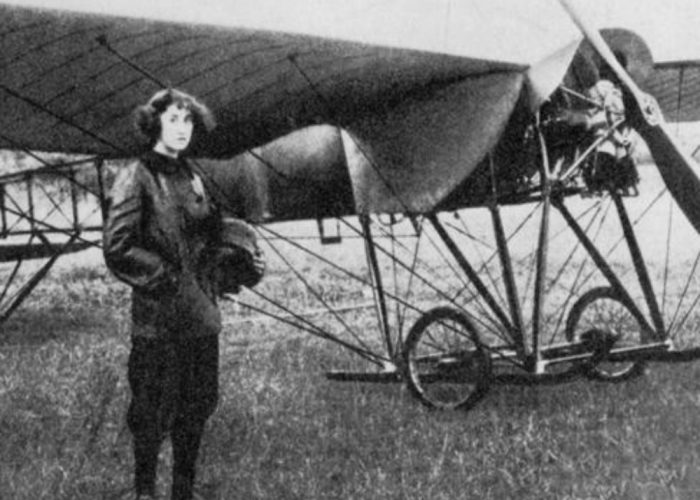Donne pioniere dell'aviazionenel libro di Rosellina Piano