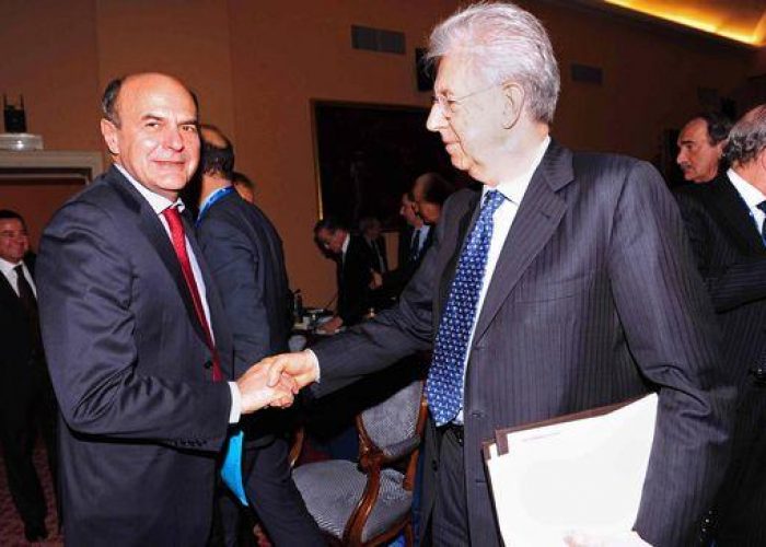Elezioni/ Bersani: Con Monti garanzia di reciproca civiltà