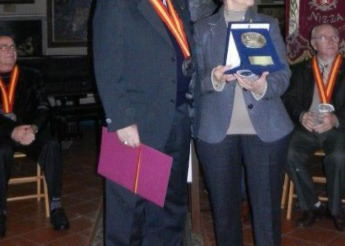 Erca d'Argento a Lauretta Pesce,la prima donna sommelier