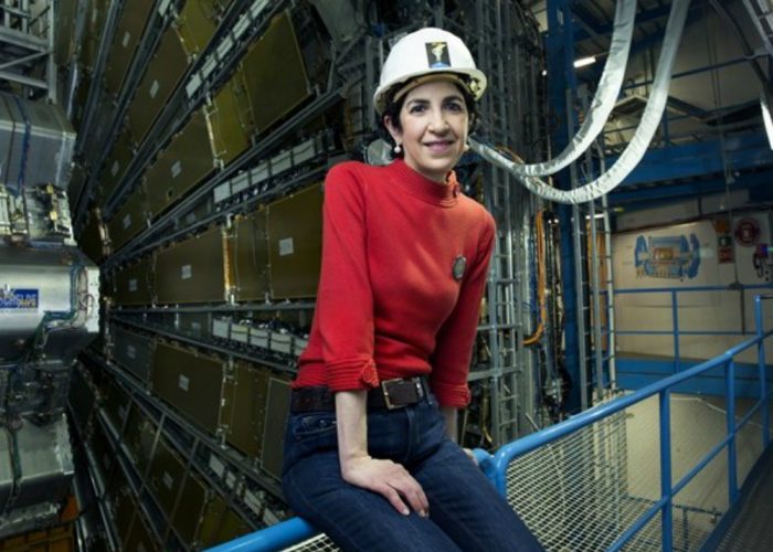 Fabiola Gianotti, una direttricedel C.E.R.N. come cittadina onoraria