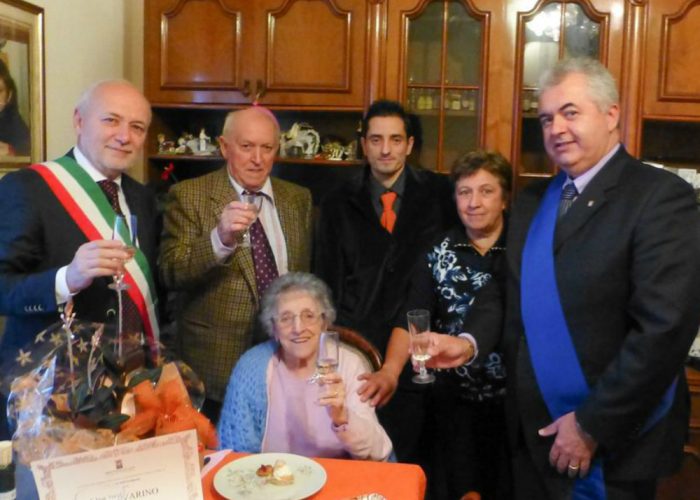 Festeggiati i 100 annidella costigliolese Elsa Novarino