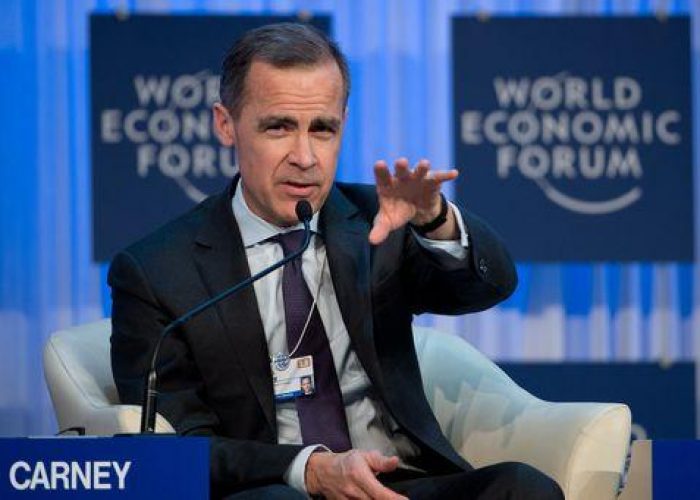 Gb/ Carney: Banca centrale ultima difesa da squilibri finanza