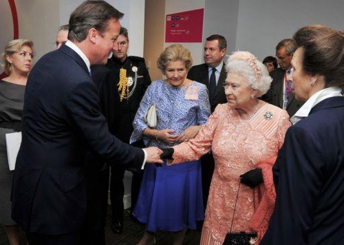 Gb/ Regina a Downing Street, prima volta durante suo regno