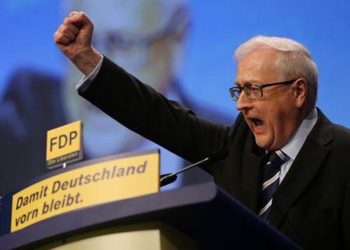 Germania/ Fdp sceglie Bruederle per sfidare Merkel a settembre
