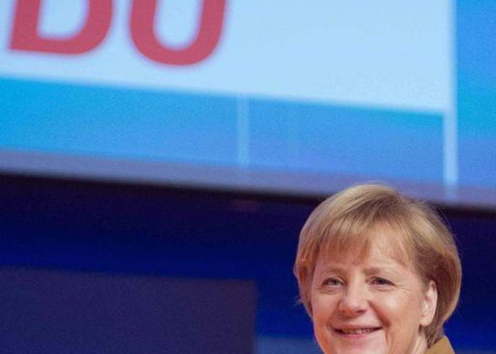 Germania/ Si apre congresso Cdu, Merkel verso rielezione