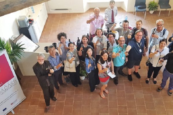 giornalisti ed esperti vino esteri in visita nel Monferrato