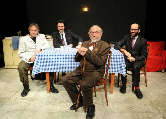Giovanna e I giocatori per Parole d'Artista