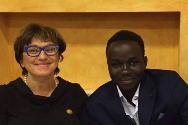 giuliana barucco binetto e oumar diello