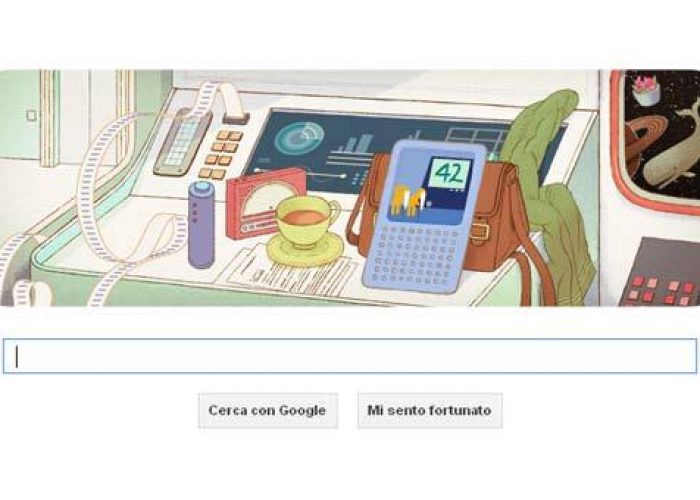 Google/ Il doodle animato per lo scrittore Douglas Adams