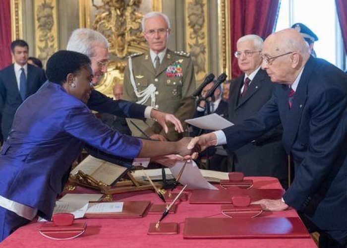 Governo/Solidarietà Boldrini a Kyenge: Insulti razzisti indegni