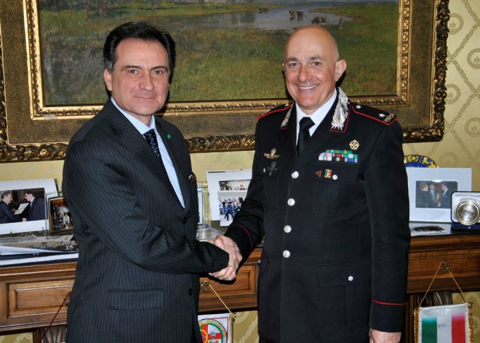 Il comandante regionale dei carabinieriin visita al Comando di Asti