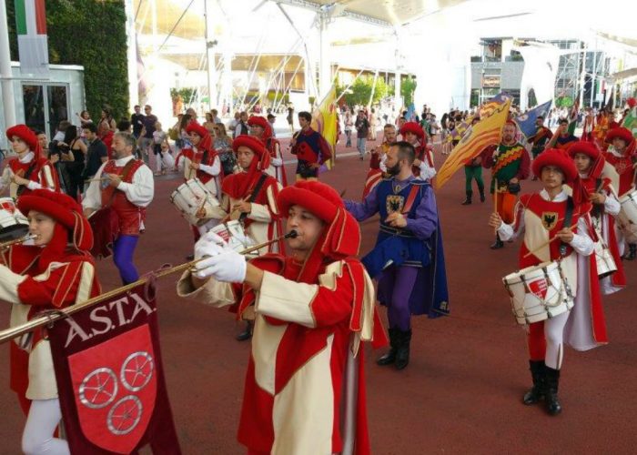 Il Palio galvanizza l'Expo e promuoveAsti tra "sapori" del mondo