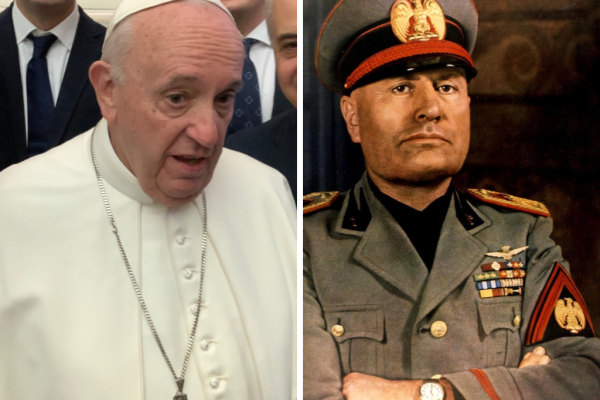 il papa e mussolini