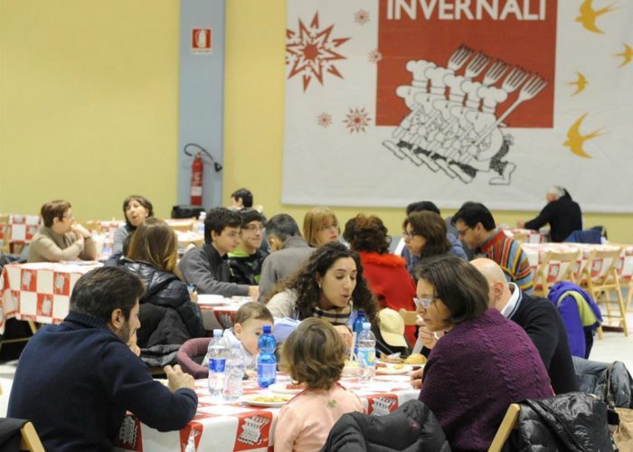Il piatto di settembre proposto all'EnofilaLe Sagre d'inverno sono servite