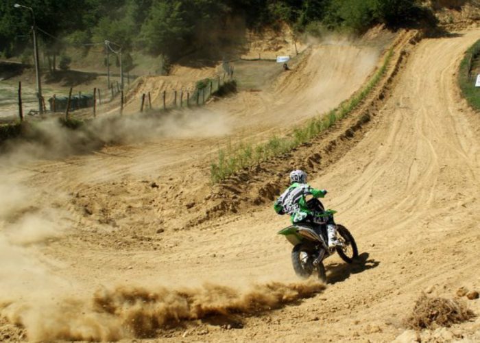 Imerito batte il tempo alla giuntasulla variante motocross