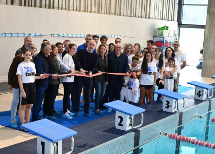 inaugurazione della piscina comunale di via Gerbi inaugurazione della piscina comunale di via Gerbi