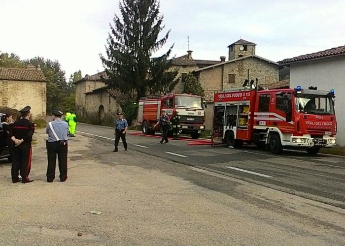 Incendio a "La tana" di Castel BoglioneNessun ferito ma danni ingenti