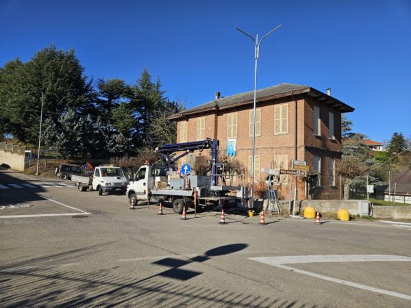 installazione palo a Viatosto