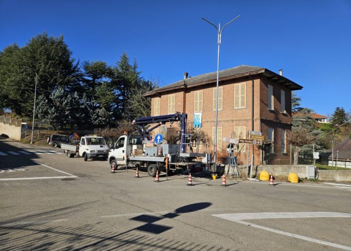 installazione palo a Viatosto