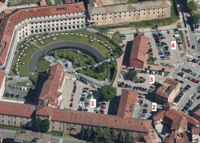 Intorno al Tribunale arrivano144 nuovi stalli blu