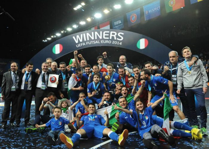 Italia campione d'Europa futsal, Vampeta:c'è tanta Asti in questa vittoria