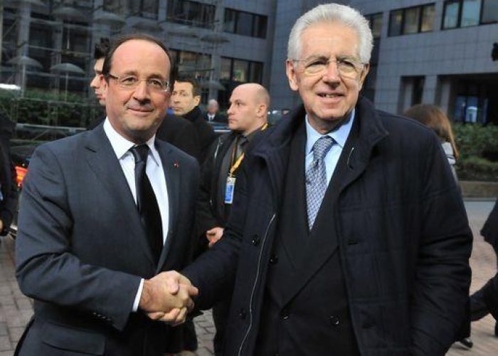 Italia-Francia/ Monti oggi incontra Hollande a Parigi