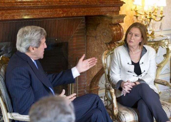 Kerry a Roma vede Livni: "C'è nuovo impegno su processo di pace"