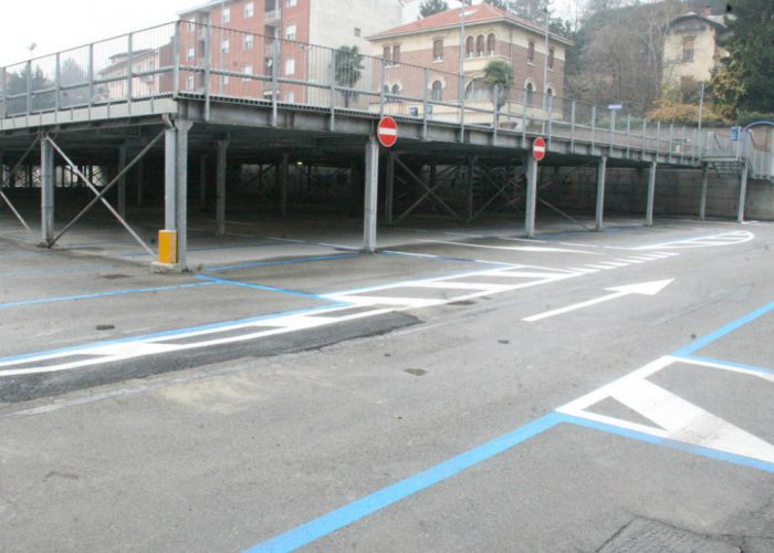 Lavori terminati in via NattaRiaperto il parcheggio multipiano