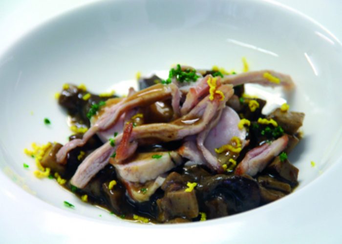 Lombetti di coniglio con funghi porcini