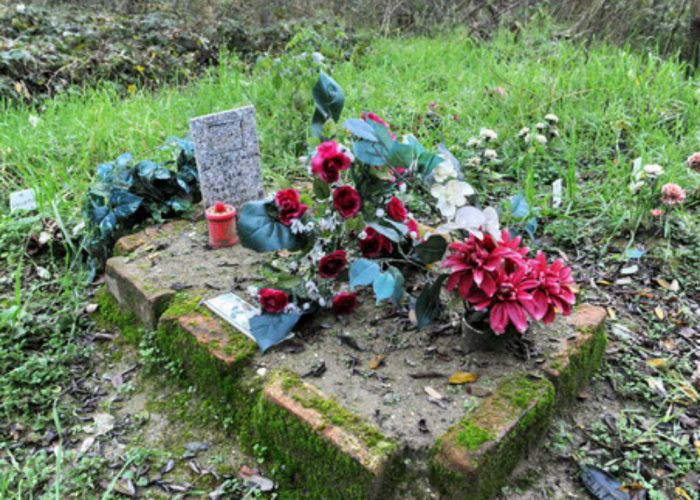 Lungo Borbore, salta fuori un cimitero per animali