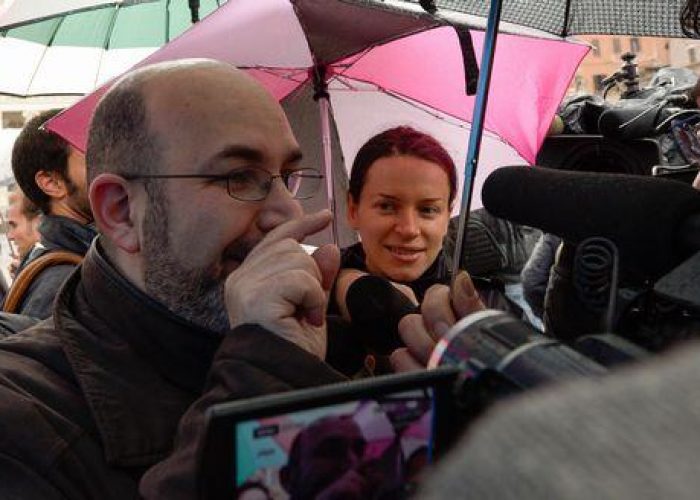 M5S/ Pausa pranzo per i grillini, paccheri con funghi e guanciale