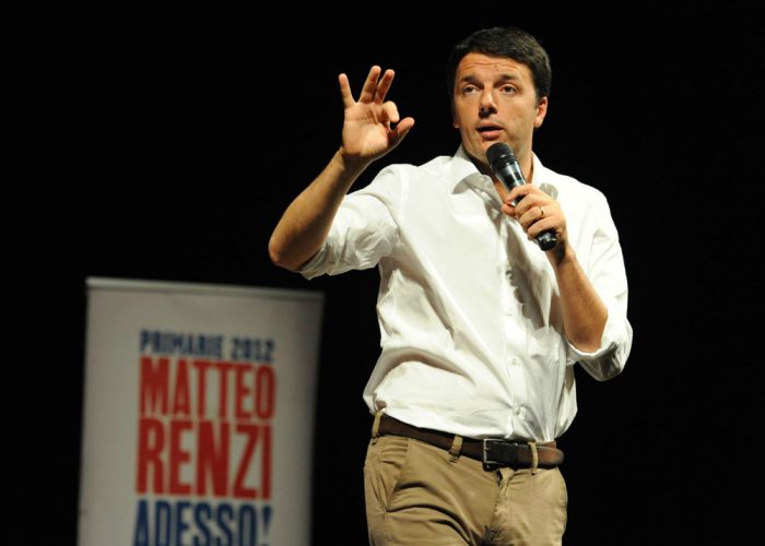 Matteo Renzi, sindaco di Firenze e rottamatore