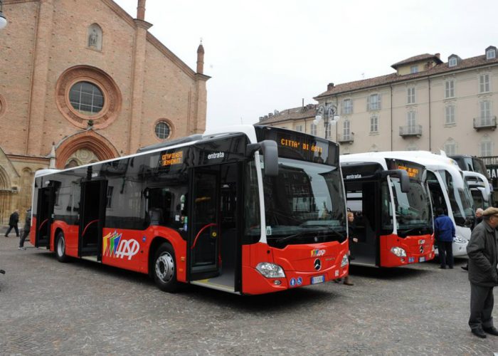 Meno inquinanti e con l'aria condizionataEcco la nuova generazione di autobus astigiani
