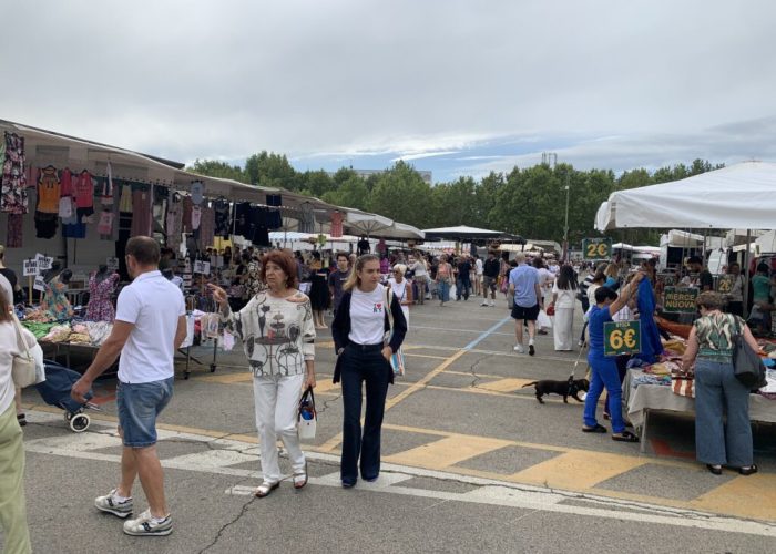 mercato di piazza del palio