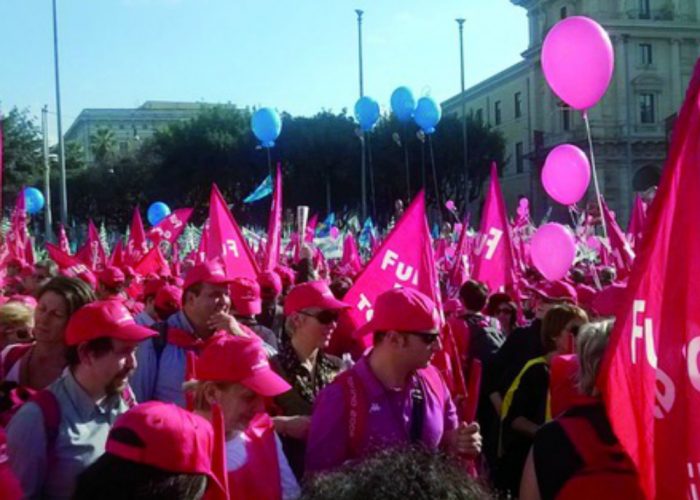 Mobilitazione Uil e Fim-Cisl«Giovani e donne senza lavoro»